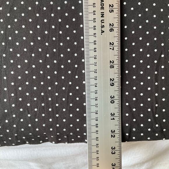 Charter Club Intimates Women Dress size M Short Sleeve V-neck Above Knee Black - Picture 4 of 7